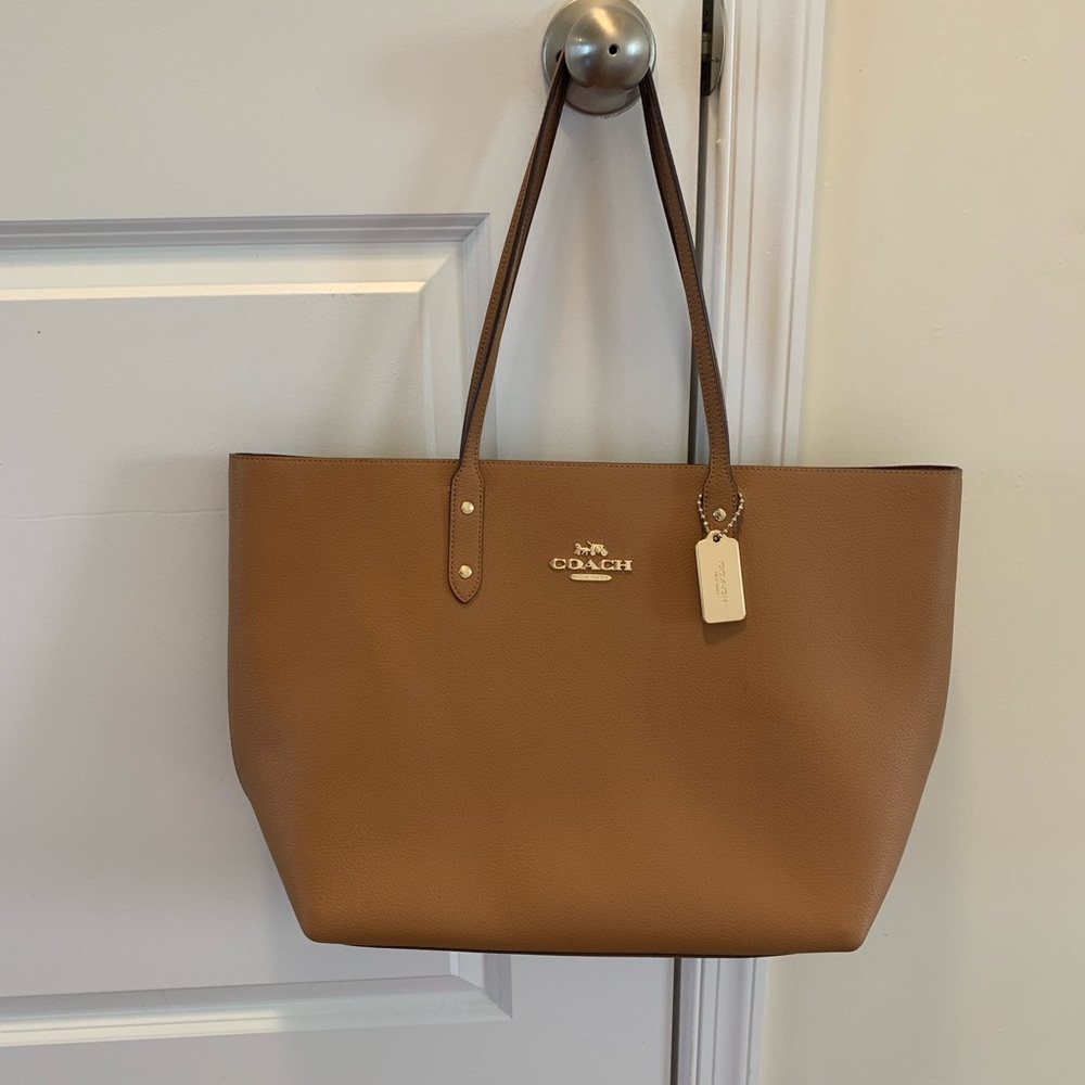 like new coach tote bag